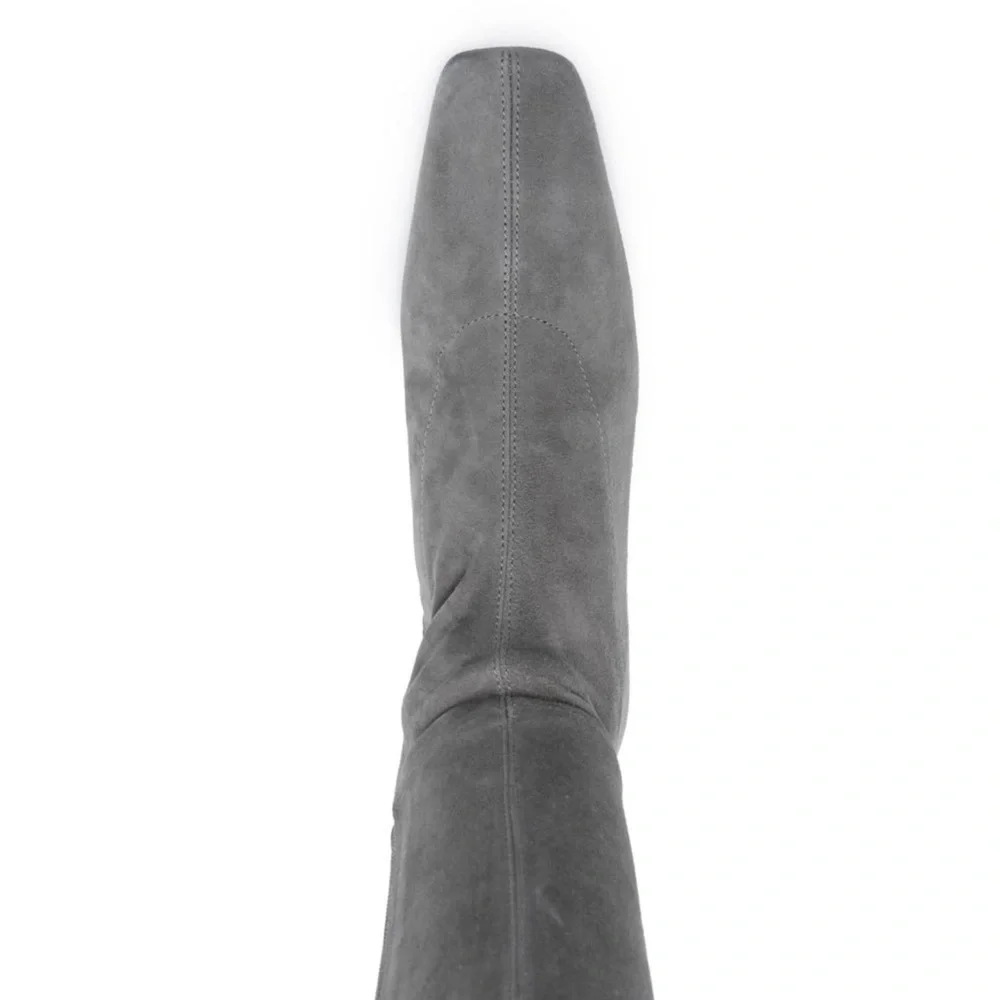 BY FAR Suede OTK Boots